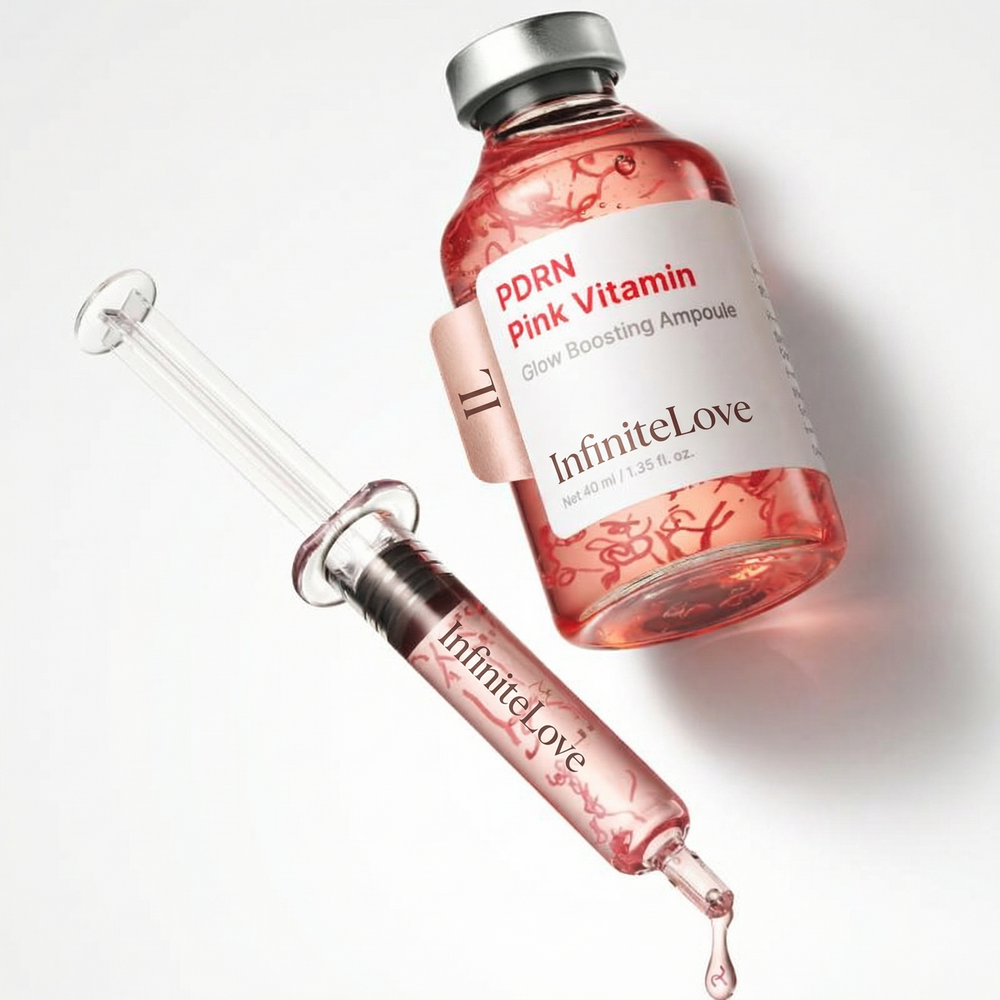Ampolla Rejuvenecedora Pink Glow – Efecto Piel Lisa y Luminosa