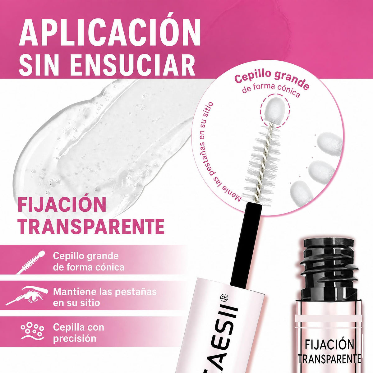 Infinite Love Bcn Dúo Fijación — Adhesivo y Sellador para Pestañas 2 en 1, 10 ml