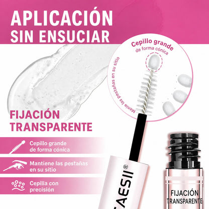 Infinite Love Bcn Dúo Fijación — Adhesivo y Sellador para Pestañas 2 en 1, 10 ml