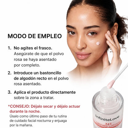 Infinite Love Bcn Punto Rosa — Loción Secante con Calamina y Ácido Salicílico 20 ml