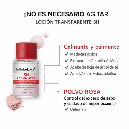 Infinite Love Bcn Punto Rosa — Loción Secante con Calamina y Ácido Salicílico 20 ml