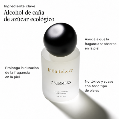 Infinite Love Bcn Siete Veranos — Eau de Parfum Gourmand Amaderado 50 ml