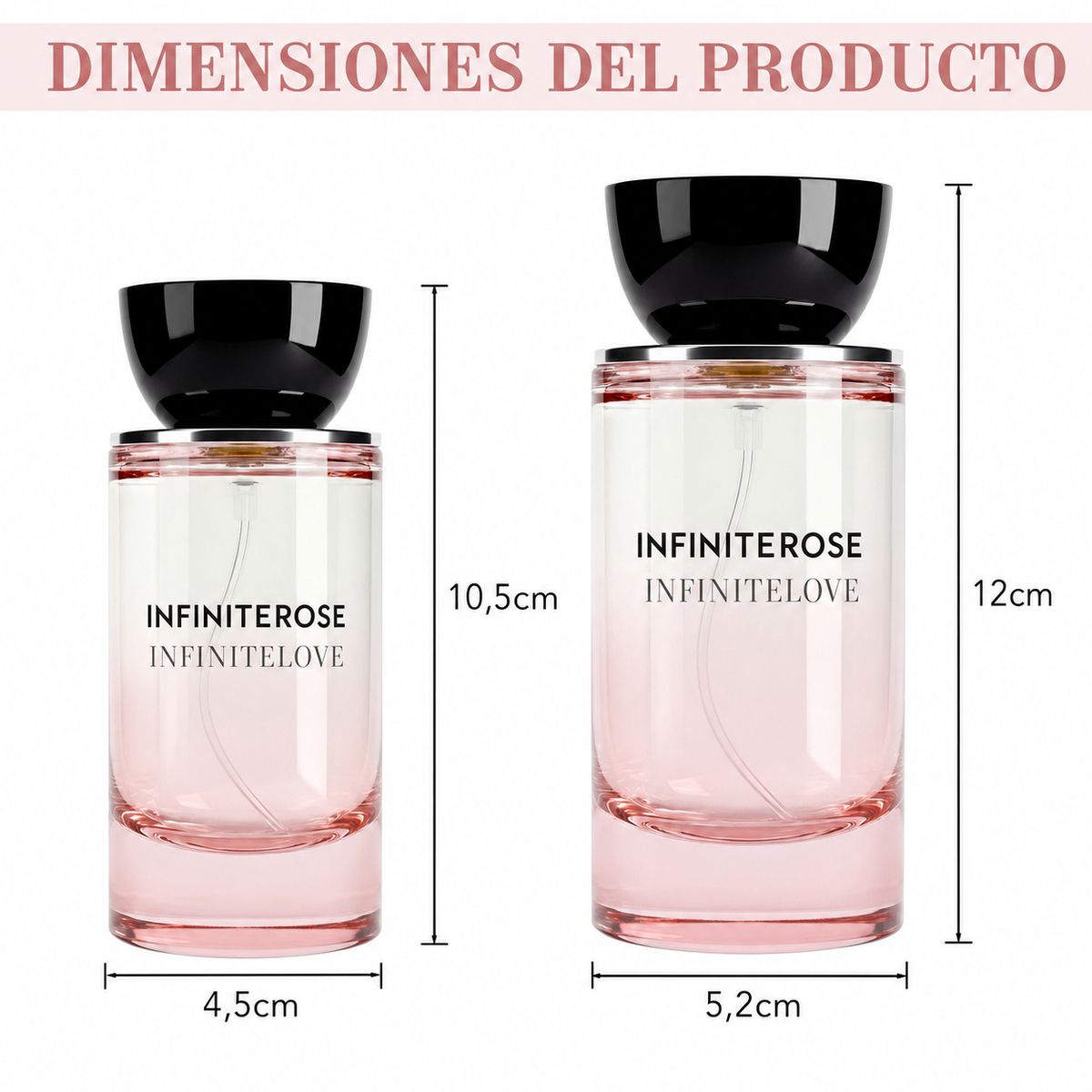 InfiniteRose® | Extrait De Parfum 50ml | Fragancia Floral Premium de Larga Duración