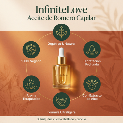 Aceite de Romero para el Crecimiento Capilar – Fortalece y Estimula desde la Raíz