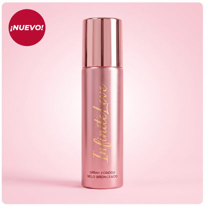 Spray Fijador Velo Bronceado - Larga Duración y Efecto Glow Waterproof