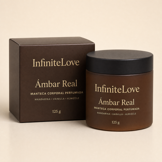 Infinite Love Bcn Ámbar Real — Manteca Corporal Perfumada 125 g