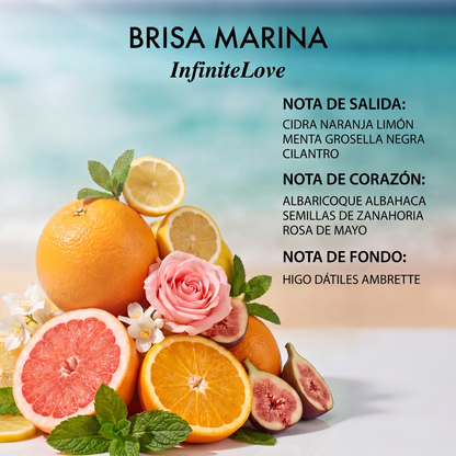 Brisa Marina - Eau de Parfum Fresco para Hombre 50ml