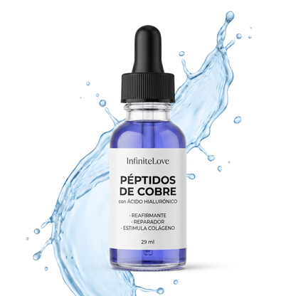 Sérum Péptidos de Cobre GHK-Cu Reafirmante con Ácido Hialurónico 29ml