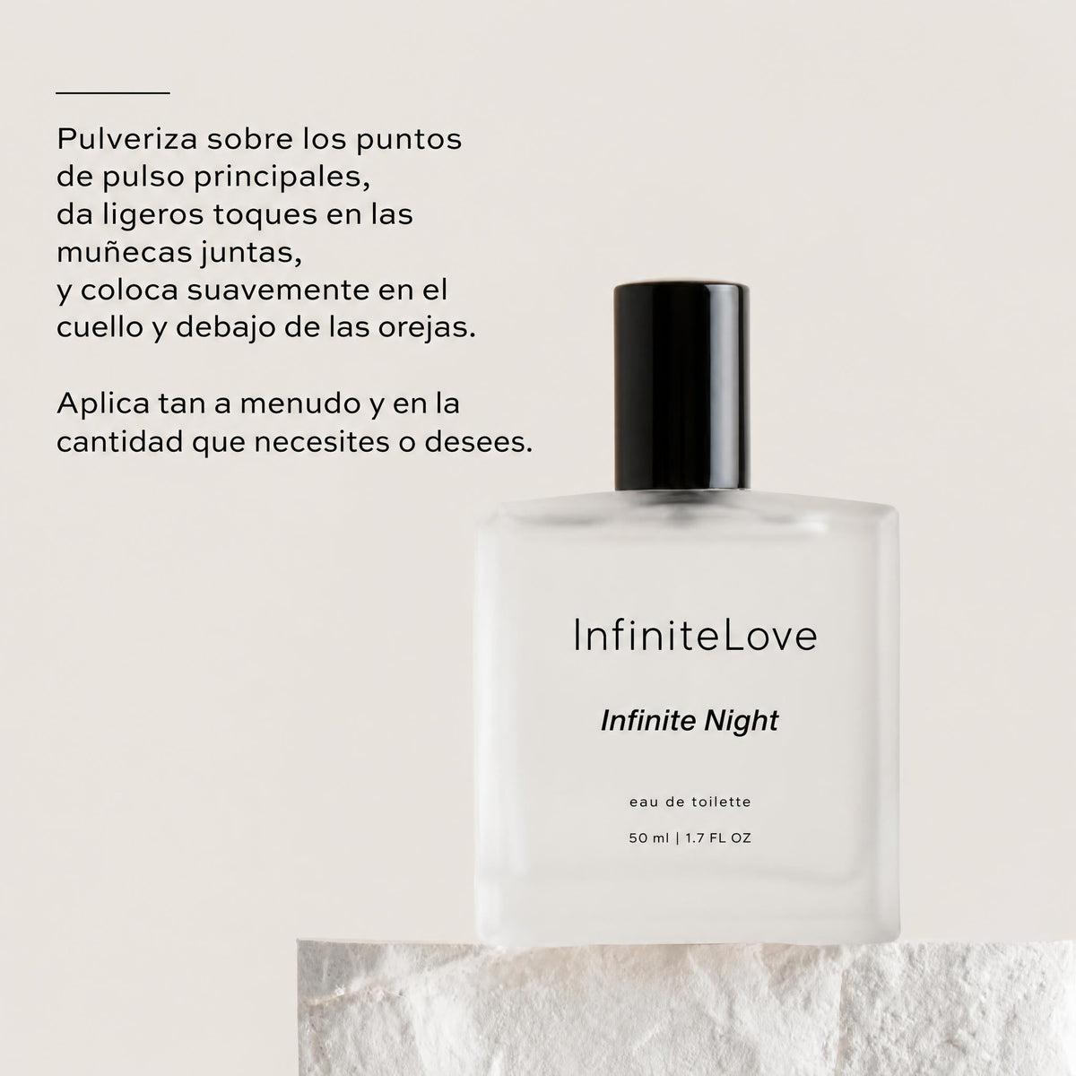 InfiniteNight — Perfume Unisex de Cardamomo, Cuero y Sándalo Ahumado 50 ml