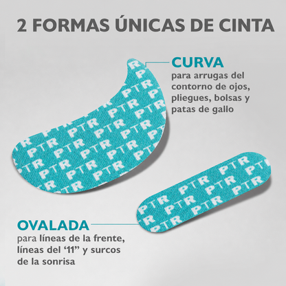 Cintas Faciales con Péptidos - Lifting Instantáneo Sin Cirugía