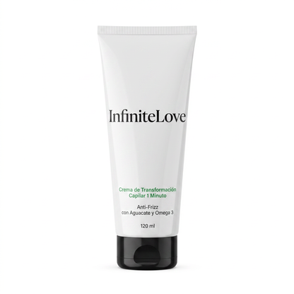 Crema de Transformación Capilar 1 Minuto - Anti-Frizz con Aguacate y Omega 3
