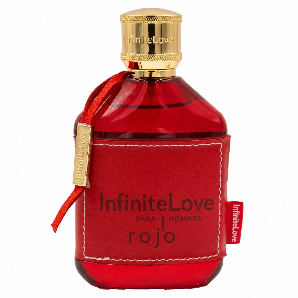 Infinite Love Bcn Red Pour Homme Eau de Parfum Aromatico Frutal Amaderado Gran Proyeccion Hombre 100ml