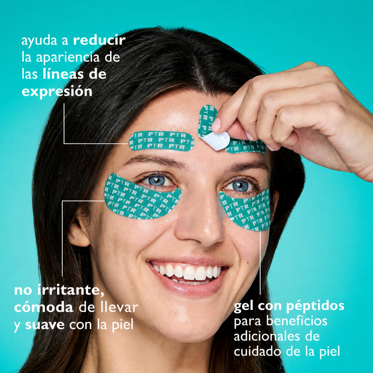 Cintas Faciales con Péptidos - Lifting Instantáneo Sin Cirugía