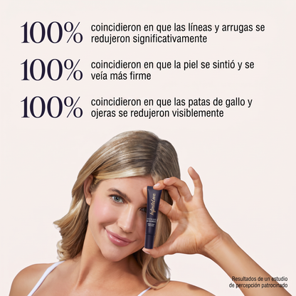 Crema Reafirmante de Contorno de Ojos 60 Segundos - Efecto Tensor Instantáneo con Color