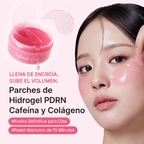 Parches de Hidrogel PDRN con Cafeína y Colágeno para Contorno de Ojos 60 Unidades 85g