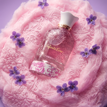 Perfume Floral Femenino - Eau de Parfum con Notas de Frambuesa, Violeta y Jazmín 100ml