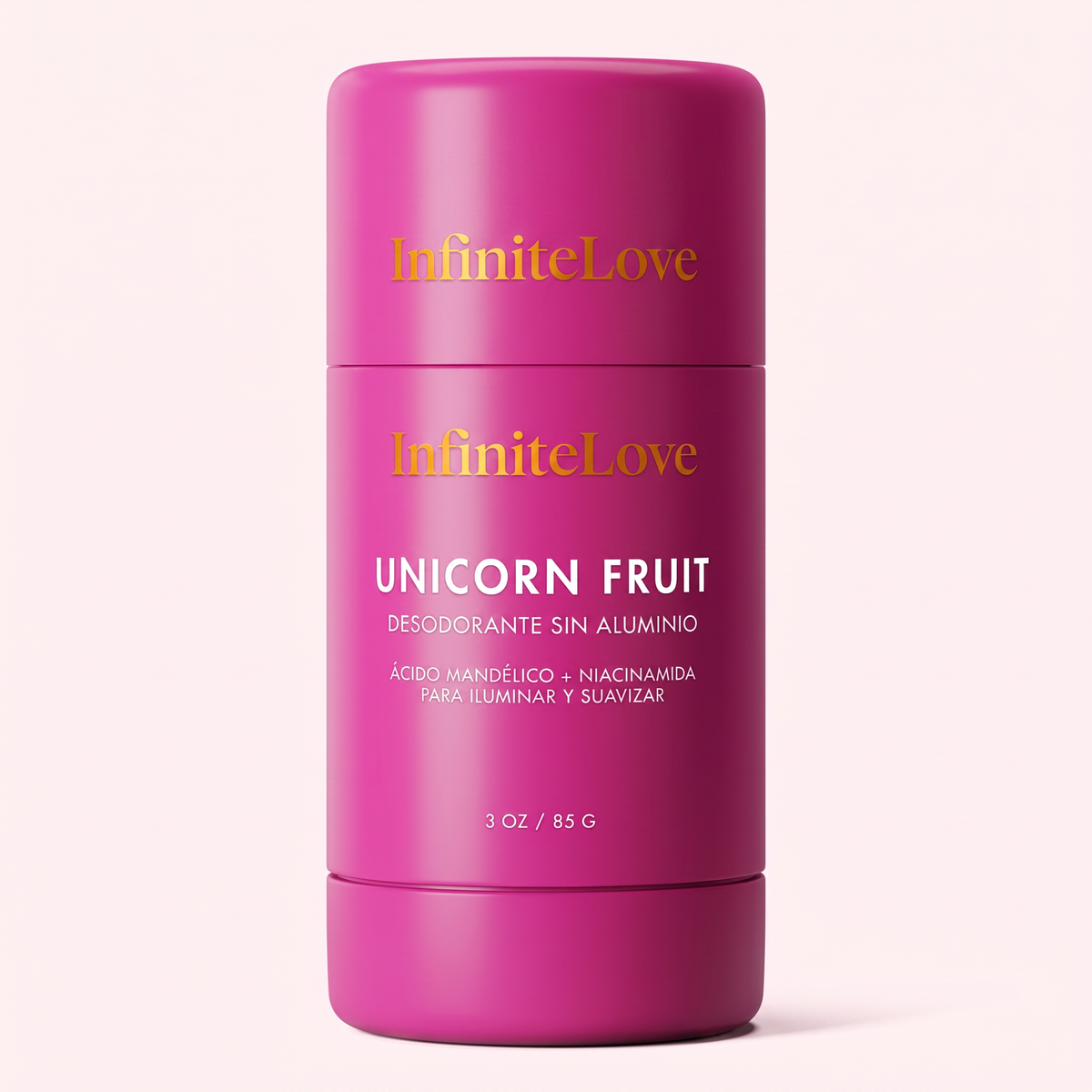 Desodorante Iluminador Sin Aluminio Ácido Mandélico + Niacinamida Aroma Frutal 85g