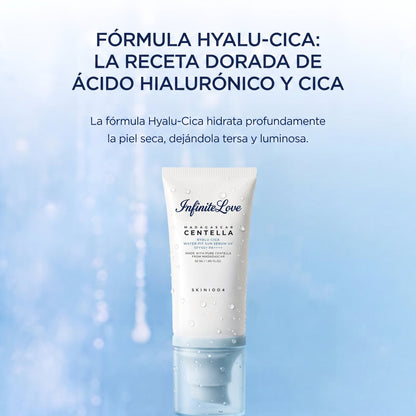 Sérum Solar Hidratante Hyalu-Cica SPF 50 con Centella Asiática de Madagascar 50ml