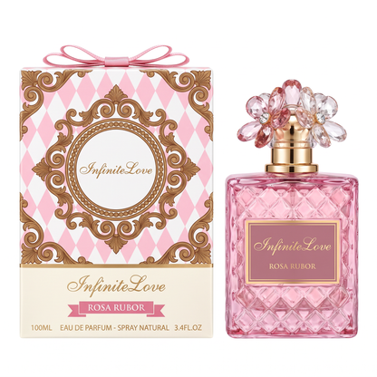 Perfume Mujer Eau de Parfum Rosa Rubor Notas Afrutadas Vainilla Larga Duración 100ml