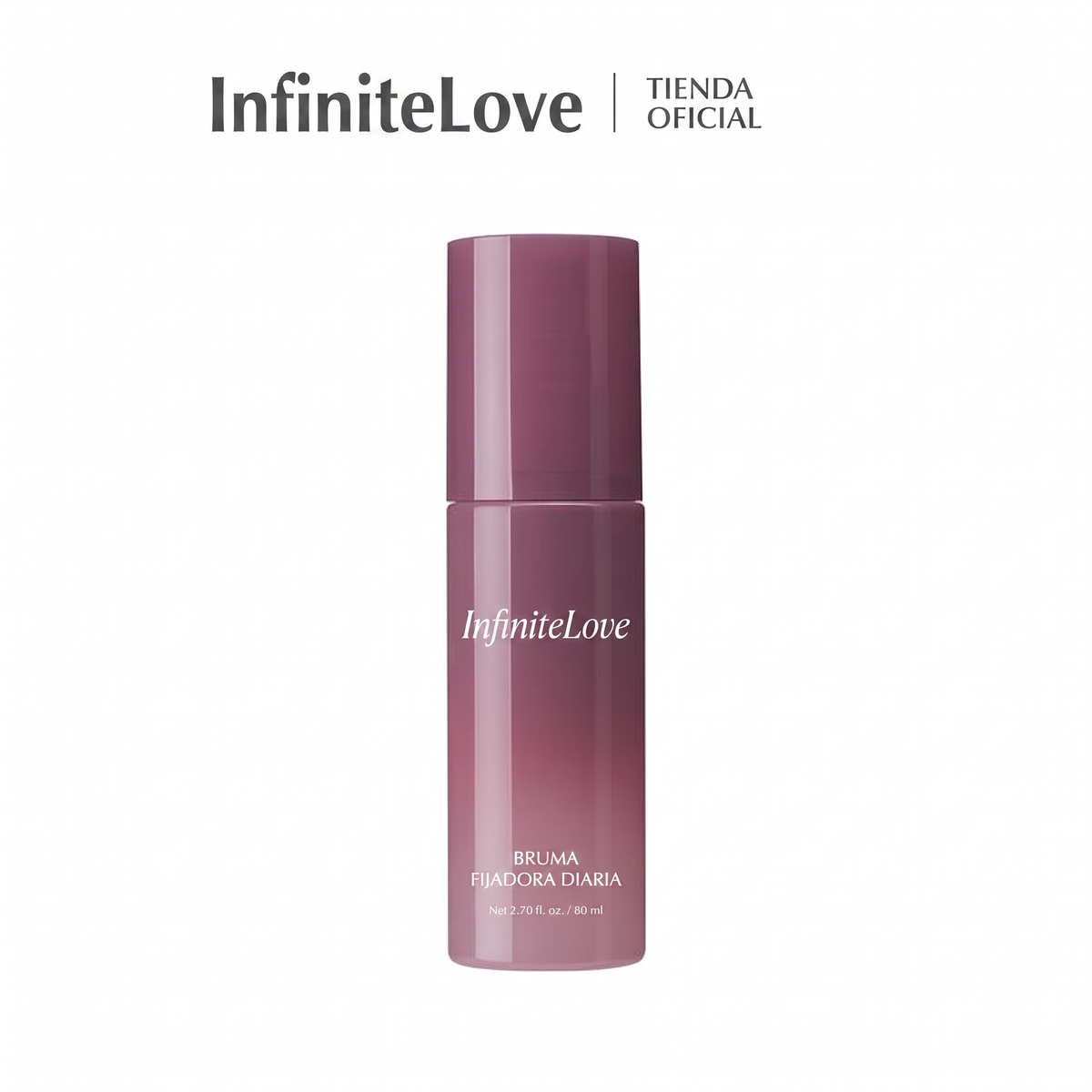 Bruma Fijadora de Maquillaje Todo el Día - Fijación Triple e Hidratación 80ml