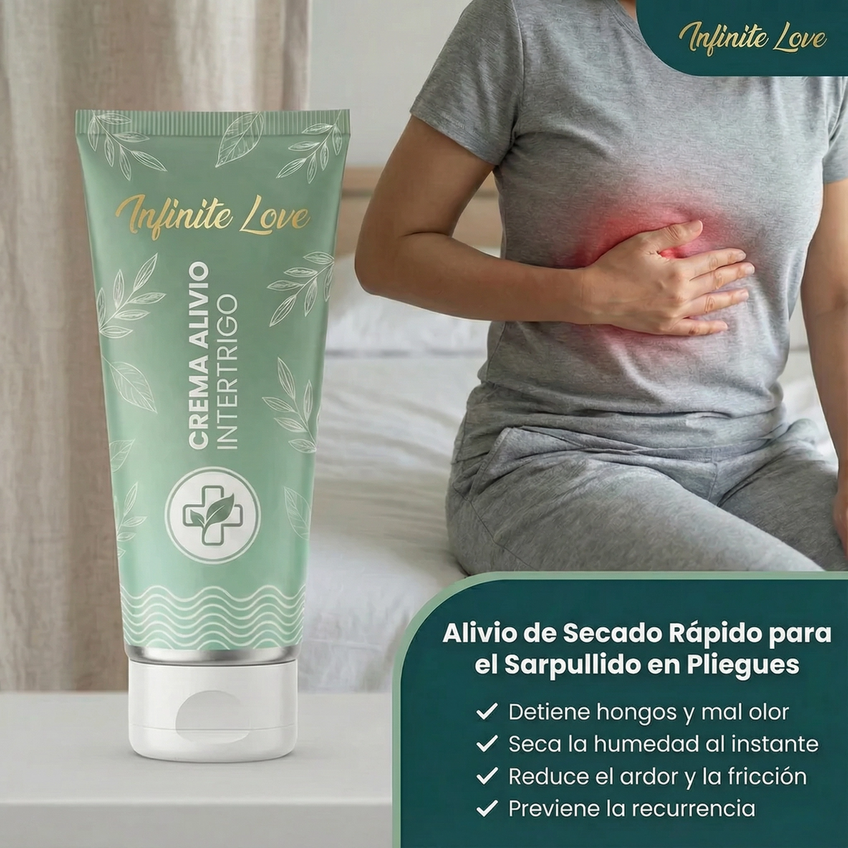 Crema Calmante para Pliegues – Alivio y Protección Diaria
