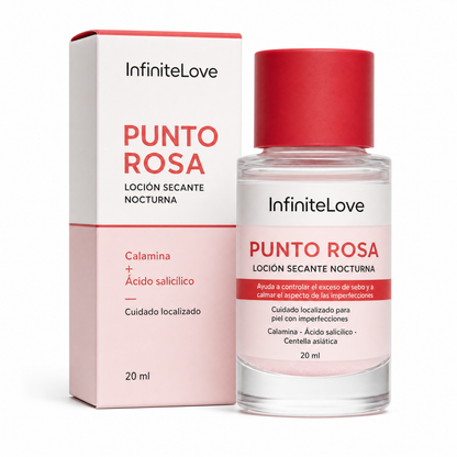 Infinite Love Bcn Punto Rosa — Loción Secante con Calamina y Ácido Salicílico 20 ml