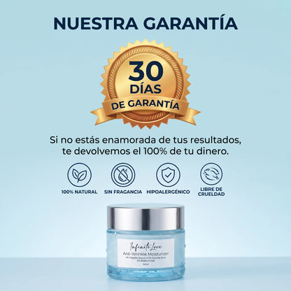 Crema Hidratante Antiarrugas con Péptidos y Ácido Glicólico 50ml