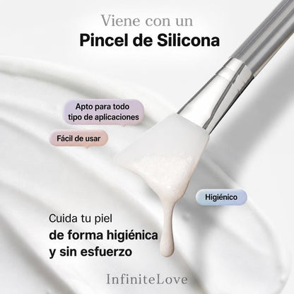 Mascarilla PDRN Exosome Glaze Peel-Off Colágeno Péptidos Efecto Glass Skin K-Beauty 50ml