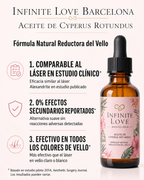 InfiniteSmooth — Aceite Reductor de Vello