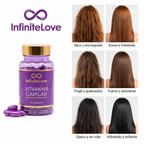 Cápsulas Vitamínicas Capilares con Argán - Tratamiento Reparador Anti-Frizz (40 uds)