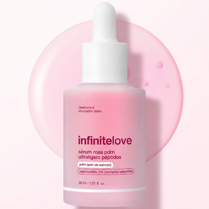Sérum Rosa PDRN Ultraligero Péptidos Niacinamida Ácido Hialurónico K-Beauty 110ml