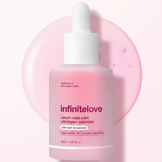 Sérum Rosa PDRN Ultraligero Péptidos Niacinamida Ácido Hialurónico K-Beauty 110ml