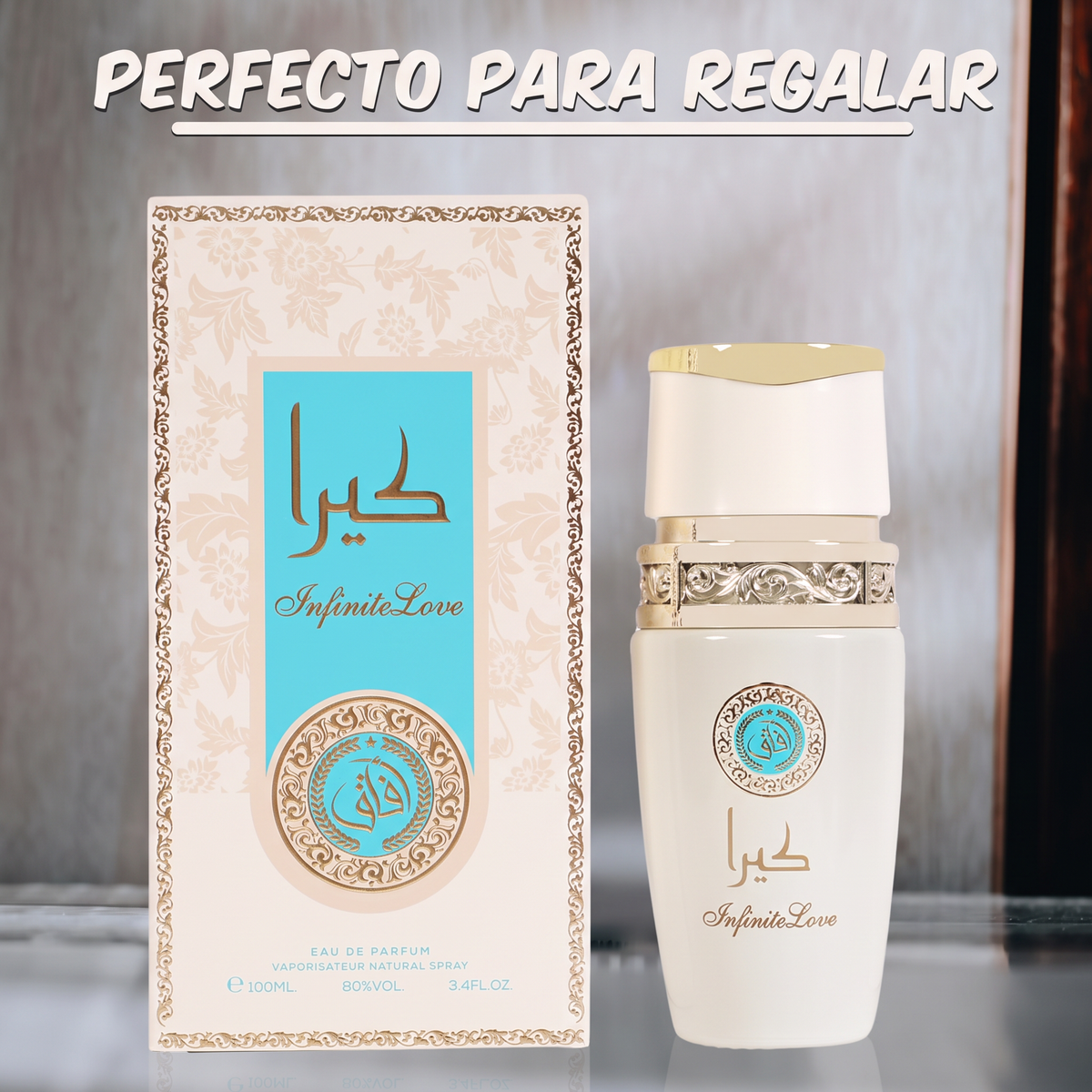 Perfume Oriental Unisex - Eau de Parfum con Notas de Vainilla, Caramelo y Almizcle 100ml