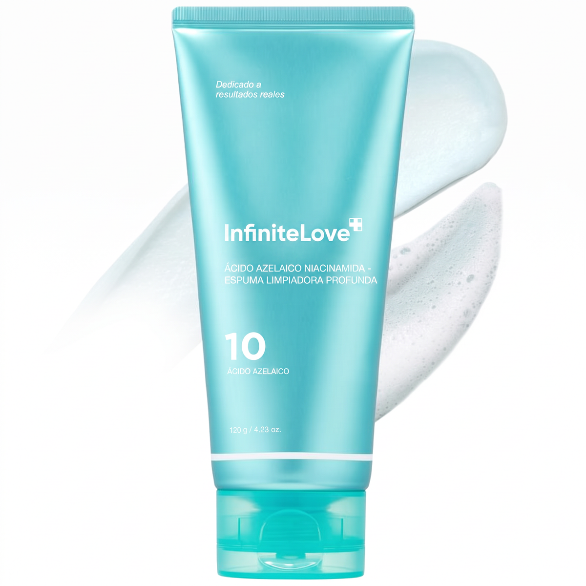 Espuma Limpiadora Profunda Ácido Azelaico Niacinamida Control Sebo K-Beauty 120g