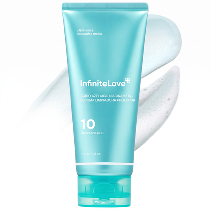 Espuma Limpiadora Profunda Ácido Azelaico Niacinamida Control Sebo K-Beauty 120g