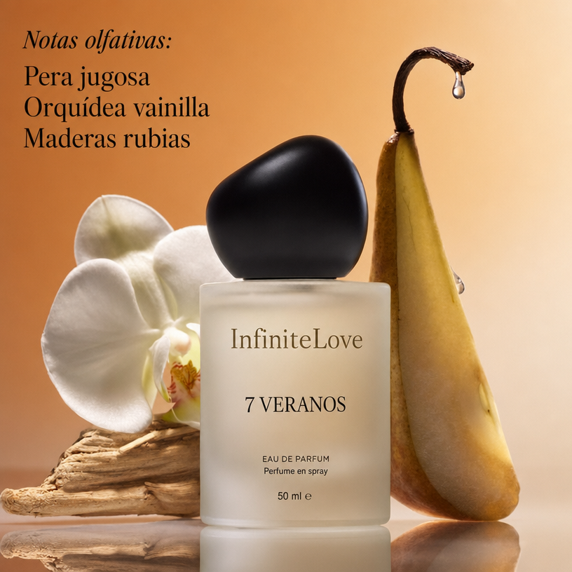 Infinite Love Bcn Siete Veranos — Eau de Parfum Gourmand Amaderado 50 ml