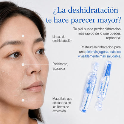 Hydra8D — Sérum Hidratante con Ácido Hialurónico 8D + PDRN, 30 Ampollas