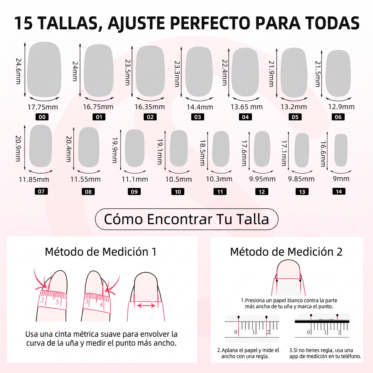 Uñas Postizas de Gel Premium Press-On Blanco Lechoso 30 Piezas - Acabado Ultra Brillante Calidad Salón