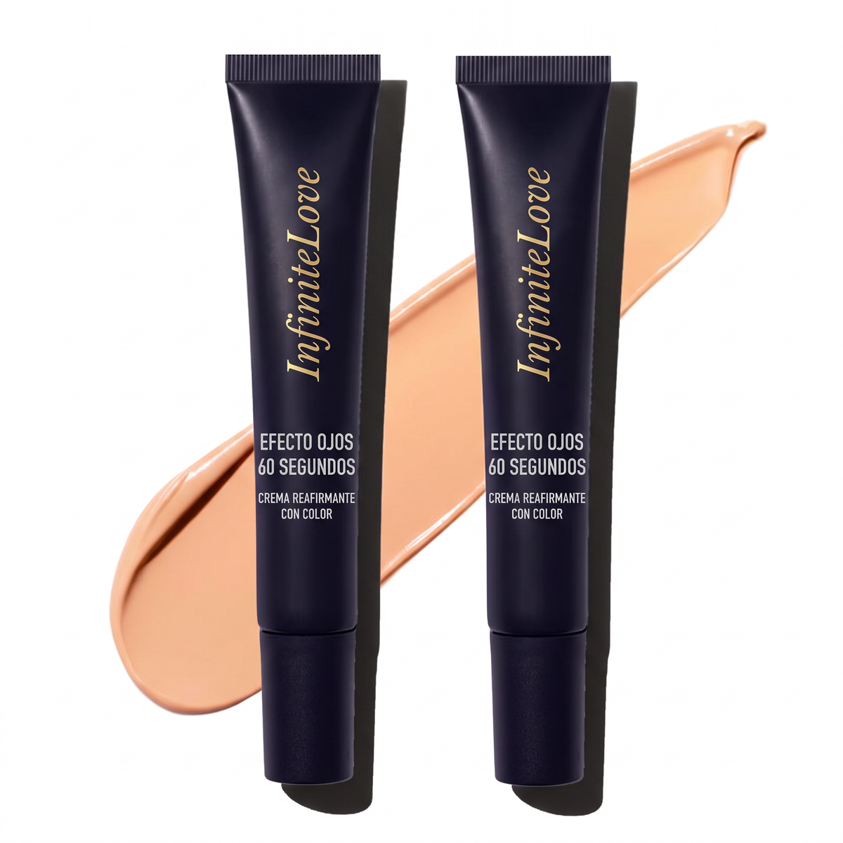 Crema Reafirmante de Contorno de Ojos 60 Segundos - Efecto Tensor Instantáneo con Color
