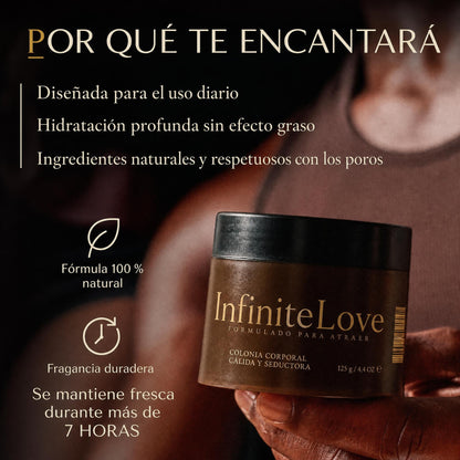 Infinite Love Bcn Ámbar Real — Manteca Corporal Perfumada 125 g