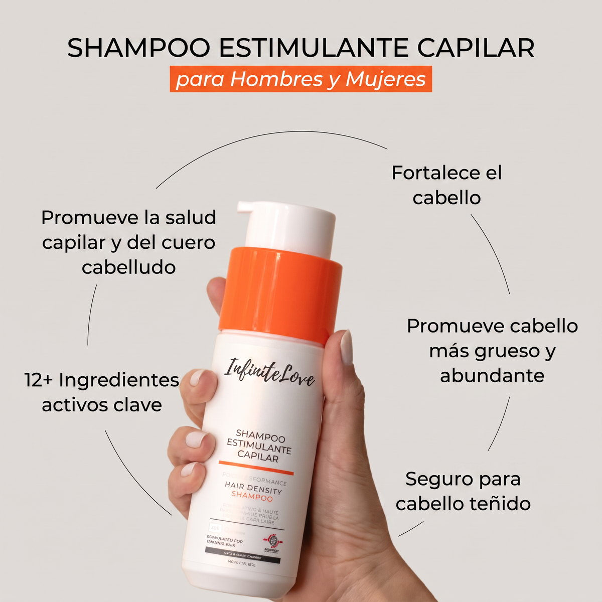 Shampoo Estimulante Capilar de Alto Rendimiento 205ml