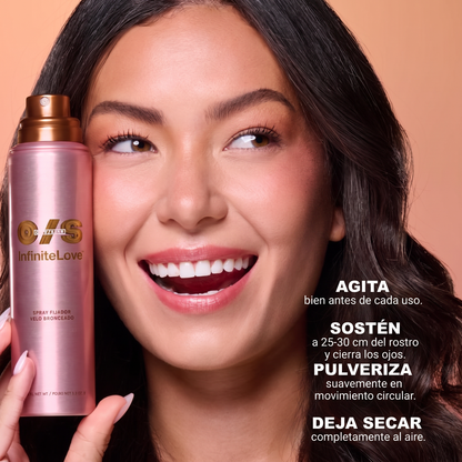 Spray Fijador Velo Bronceado - Larga Duración y Efecto Glow Waterproof