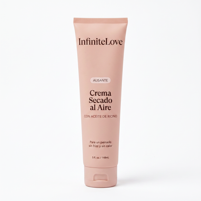 Crema Secado al Aire Alisante — Aceite de Ricino y Coco Anti-Frizz 148ml