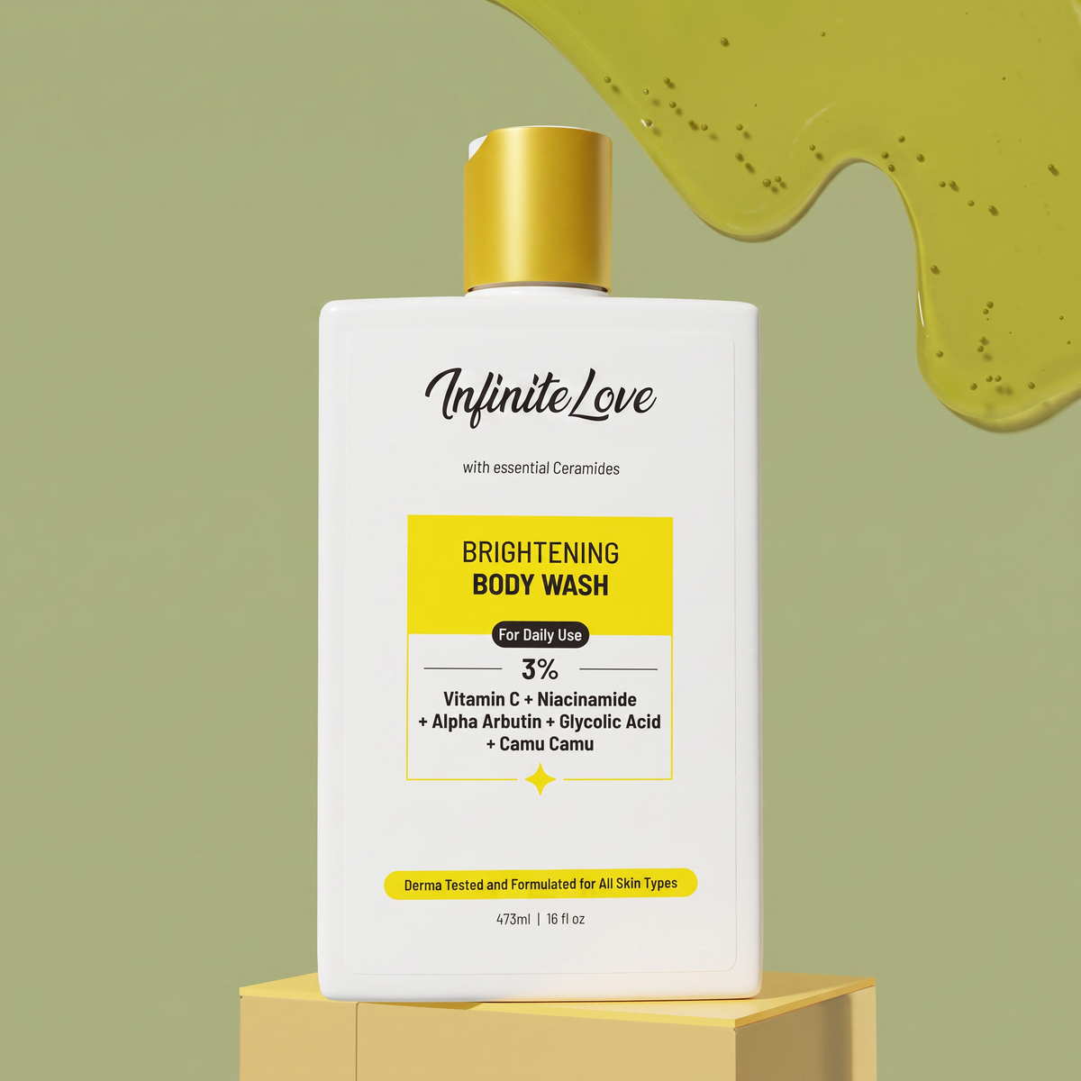 Gel de Ducha Iluminador con Vitamina C y Niacinamida 473ml