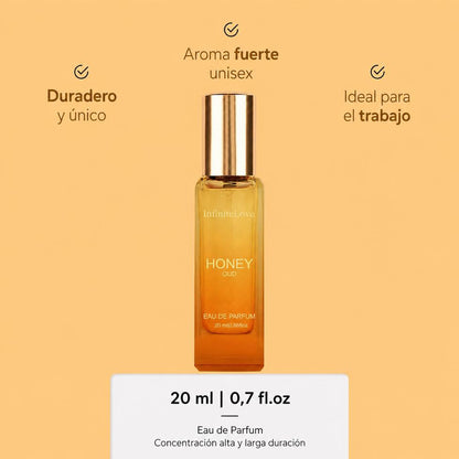 Eau de Parfum Honey Oud — Fragancia Unisex 20 ml