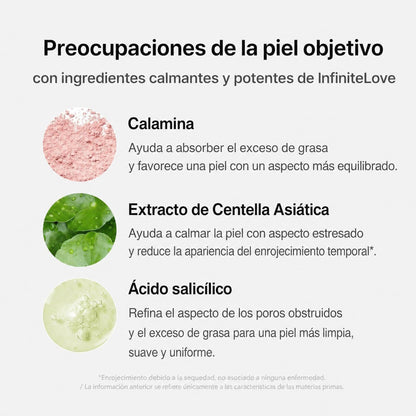 Infinite Love Bcn Punto Rosa — Loción Secante con Calamina y Ácido Salicílico 20 ml