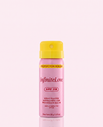 Spray Fijador Maquillaje Matificante SPF28 Resistente al Sudor 16h 30g