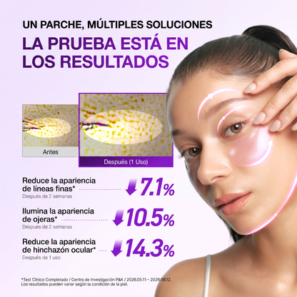 Parches Revitalizantes de Retinol y Frutos Rojos para Contorno de Ojos - 60 Unidades 83g