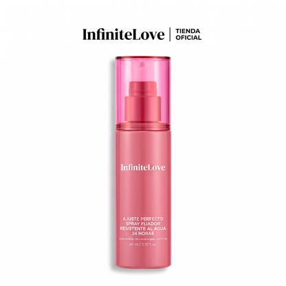 Spray Fijador de Maquillaje Waterproof 24H Bruma Microfina Resistente Agua Sudor Transferencia K-Beauty 80ml