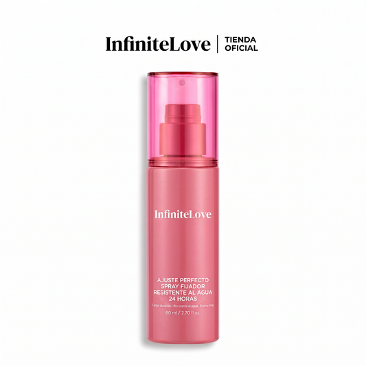 Spray Fijador de Maquillaje Waterproof 24H Bruma Microfina Resistente Agua Sudor Transferencia K-Beauty 80ml